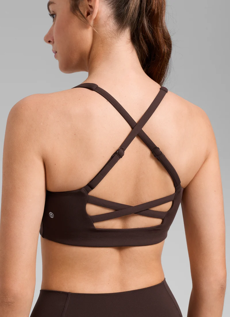 Butterlift® Cross Back U Neck Sports Bra