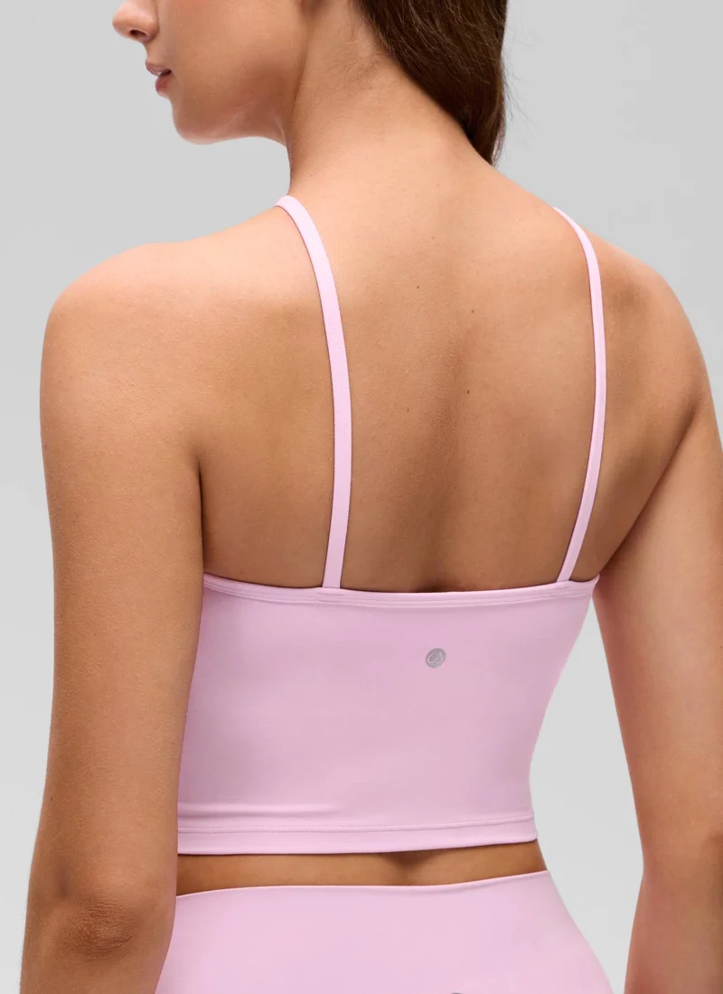 Butterluxe Cross Halter Built in Bra Tank