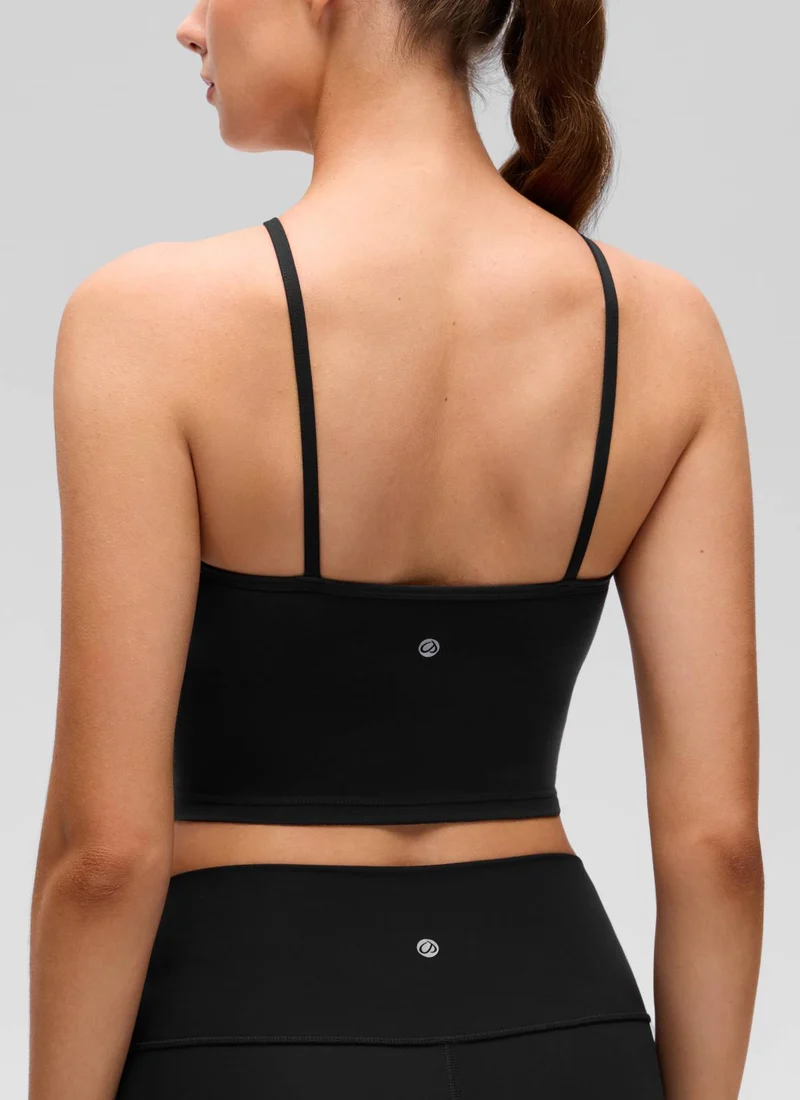 Butterluxe Cross Halter Built in Bra Tank