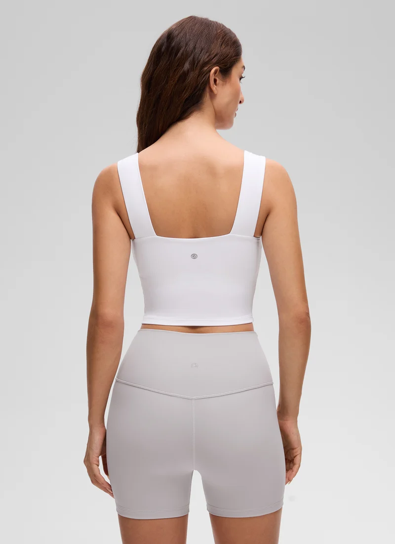 Butterluxe Wide Straps Built in Bra Tank