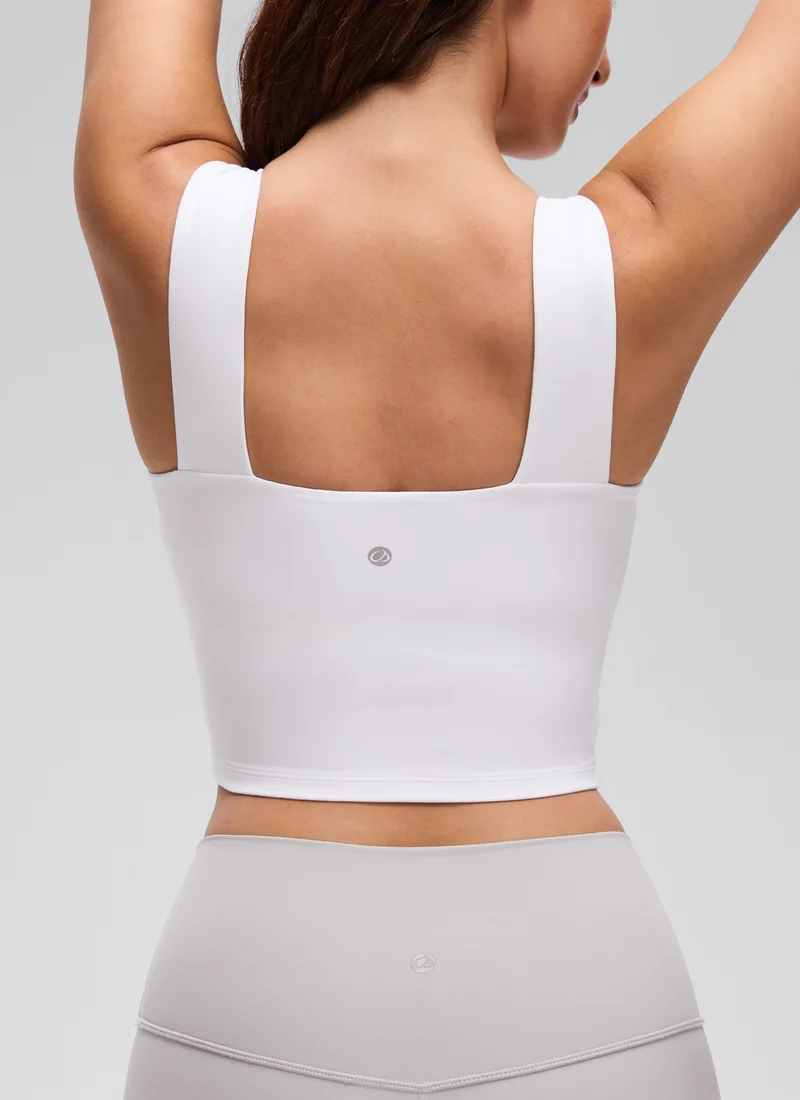 Butterluxe Wide Straps Built in Bra Tank