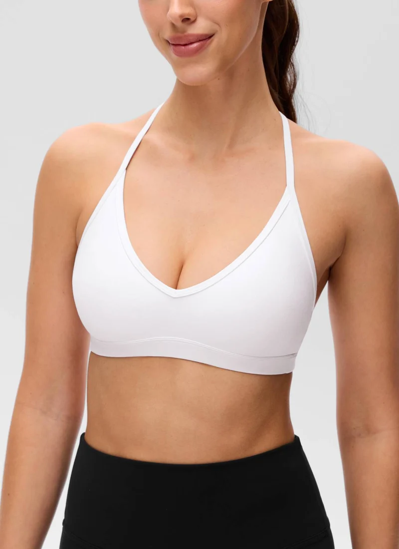 Butterluxe Soft Double Lined T Back Sports Bra