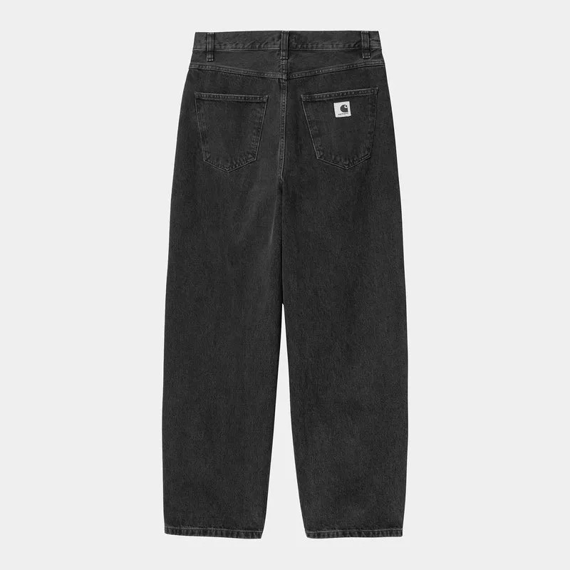 W Brandon Pant Black Stone Washed