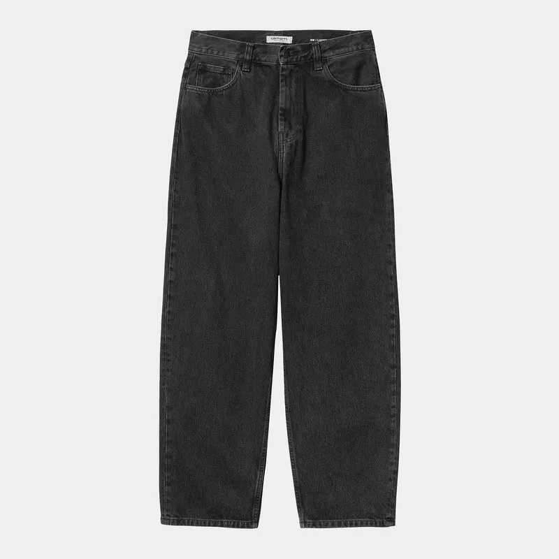 W Brandon Pant Black Stone Washed