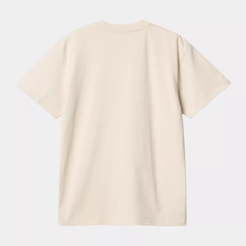 S/S American Script T-Shirt Natural
