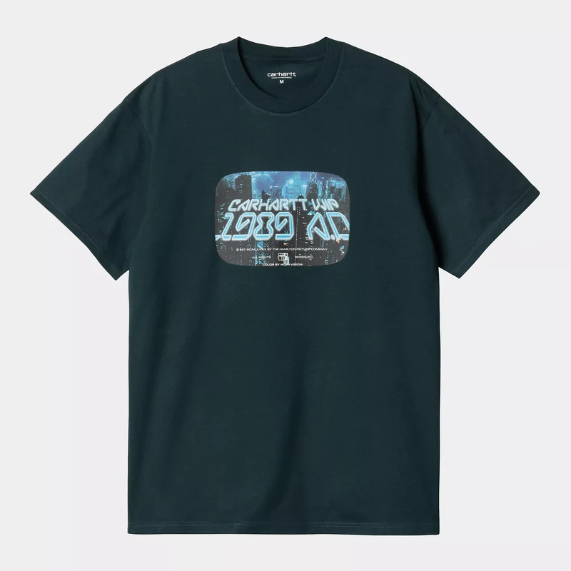 S/S Greatest Flicks T-Shirt Deep Lagoon