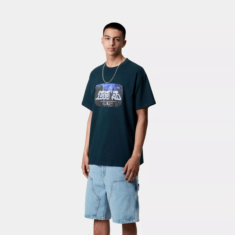 S/S Greatest Flicks T-Shirt Deep Lagoon