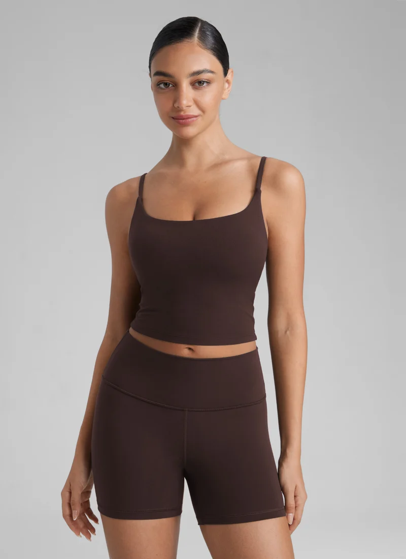 Butterlift® Built in Bra Cropped Tank