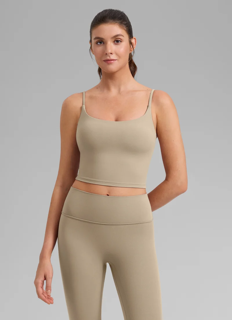 Butterlift® Built in Bra Cropped Tank