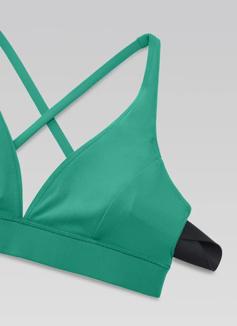 Butterluxe Thin Strap Criss Cross Bra