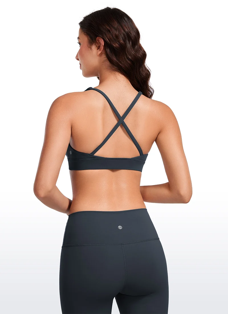 Butterluxe Thin Strap Criss Cross Bra