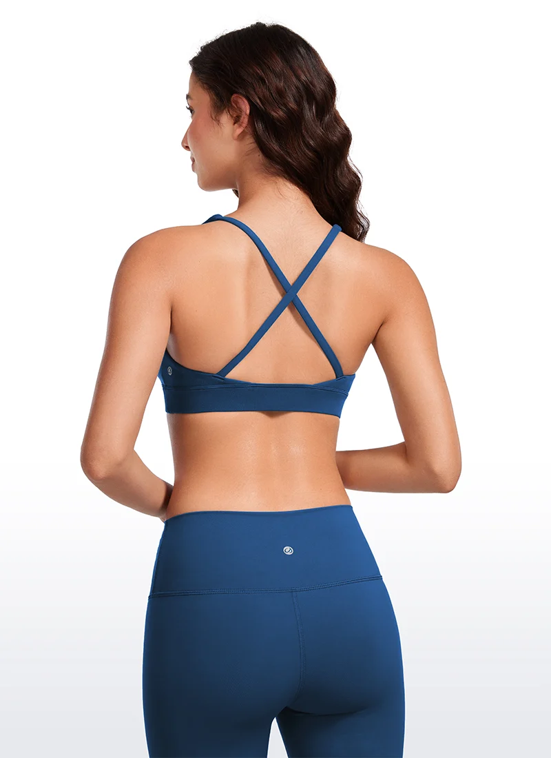 Butterluxe Thin Strap Criss Cross Bra