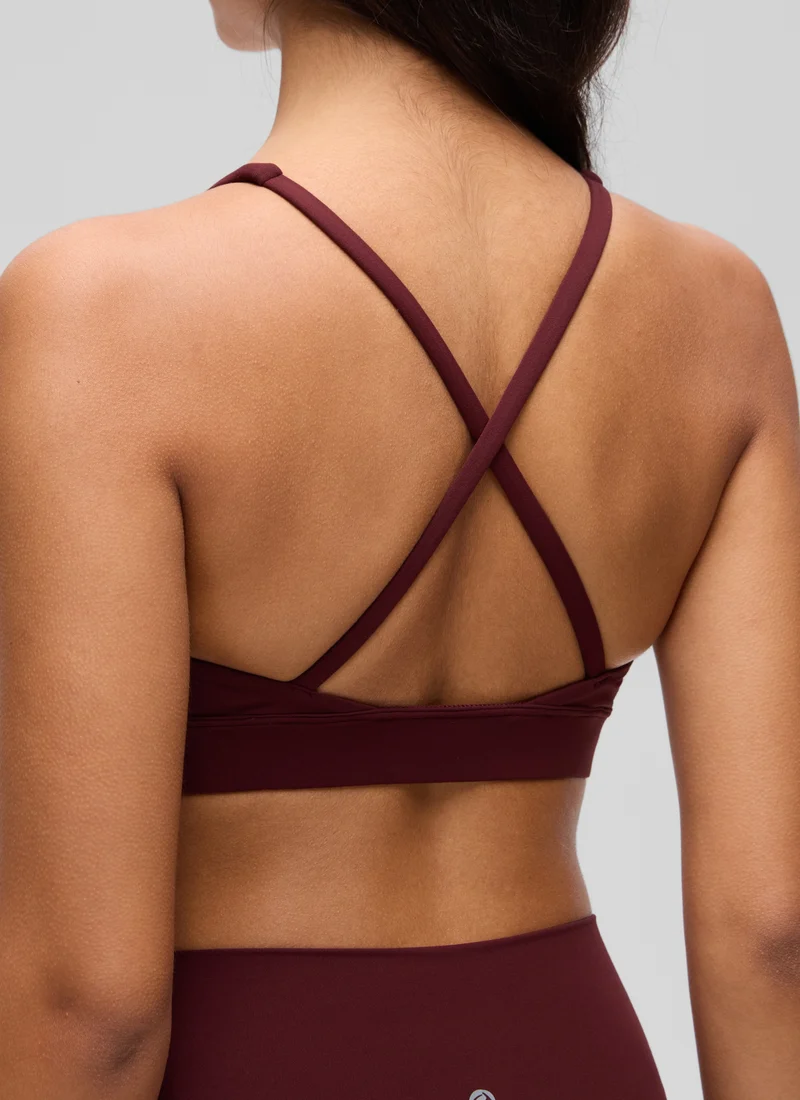 Butterluxe Thin Strap Criss Cross Bra