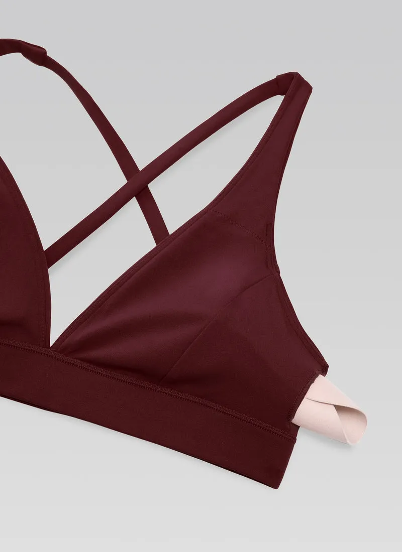 Butterluxe Thin Strap Criss Cross Bra