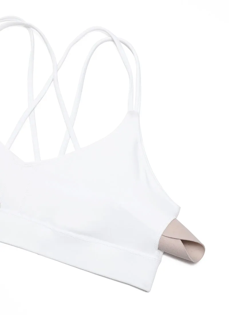 Butterluxe V Neck Strappy Back Bra
