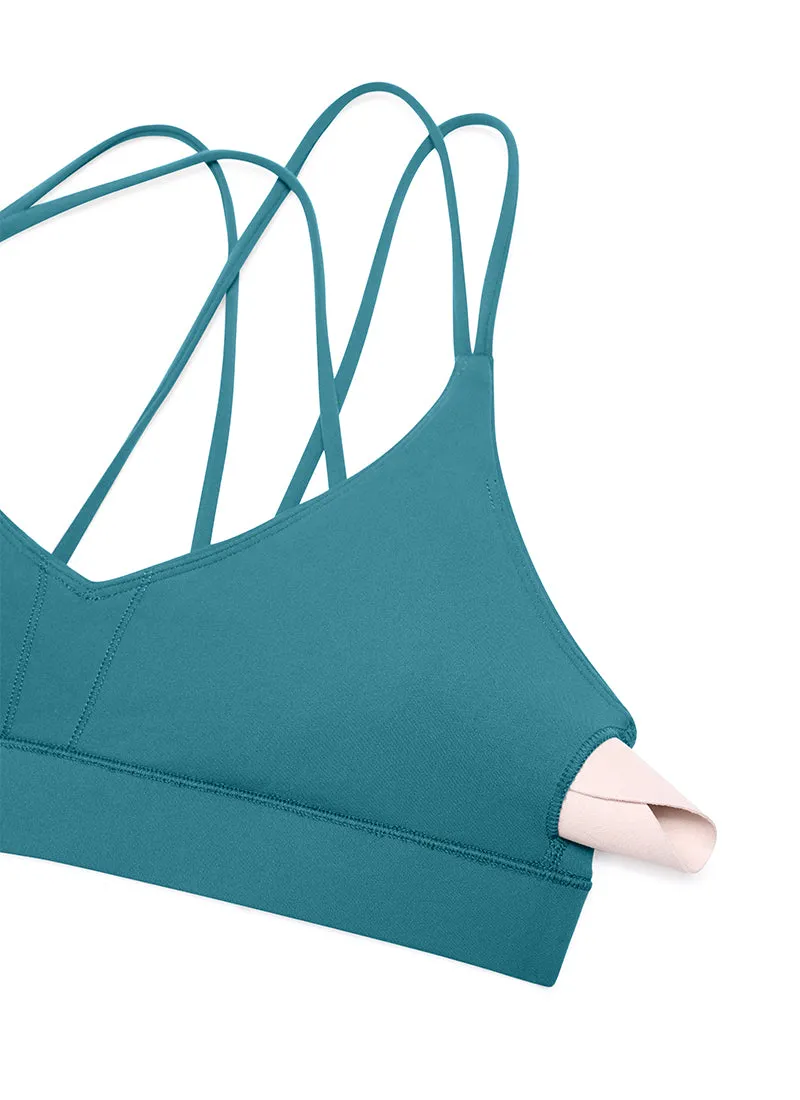 Butterluxe V Neck Strappy Back Bra