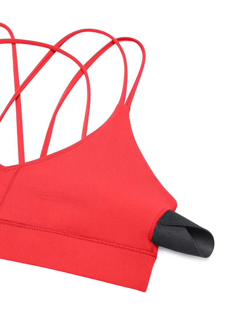 Butterluxe V Neck Strappy Back Bra