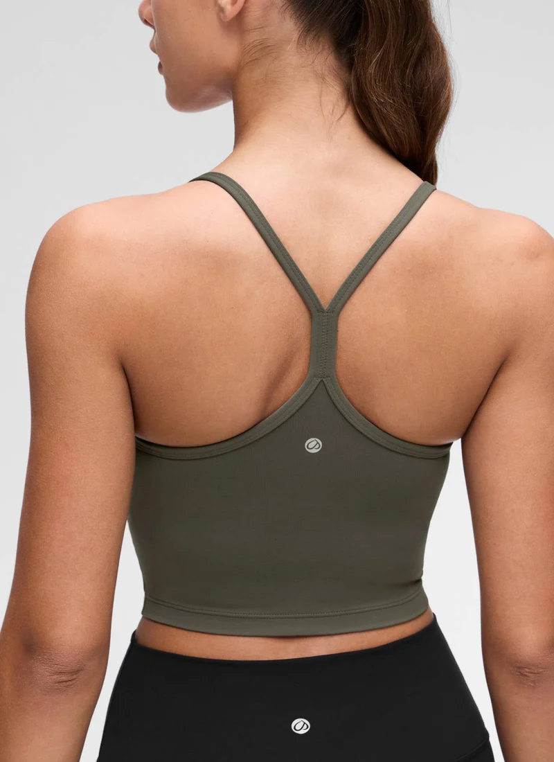 Butterluxe Y Back Built in Bra Tank