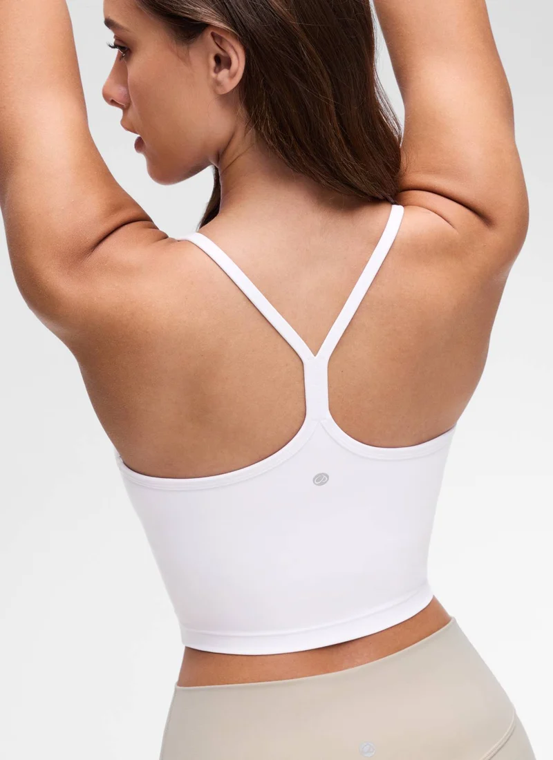 Butterluxe Y Back Built in Bra Tank