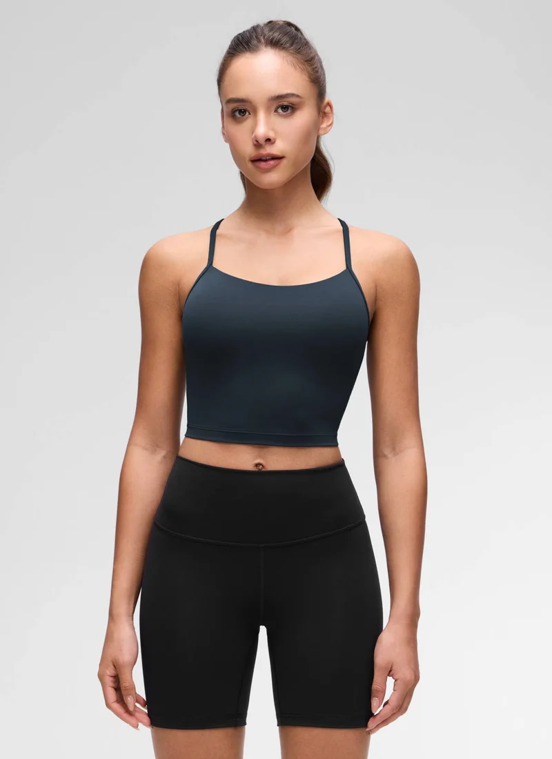 Butterluxe Y Back Built in Bra Tank