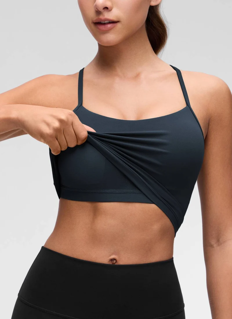 Butterluxe Y Back Built in Bra Tank