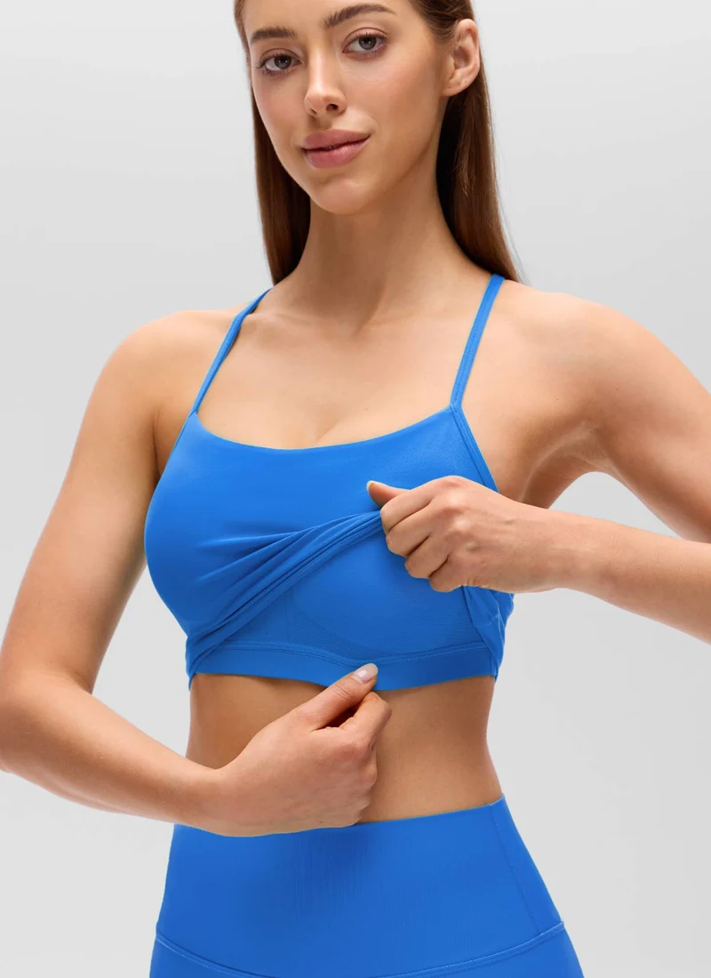 Butterluxe Y Back Built in Bra Tank