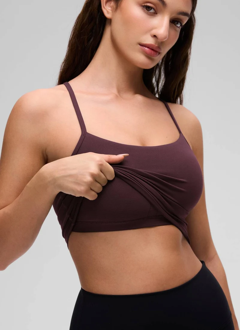 Butterluxe Y Back Built in Bra Tank