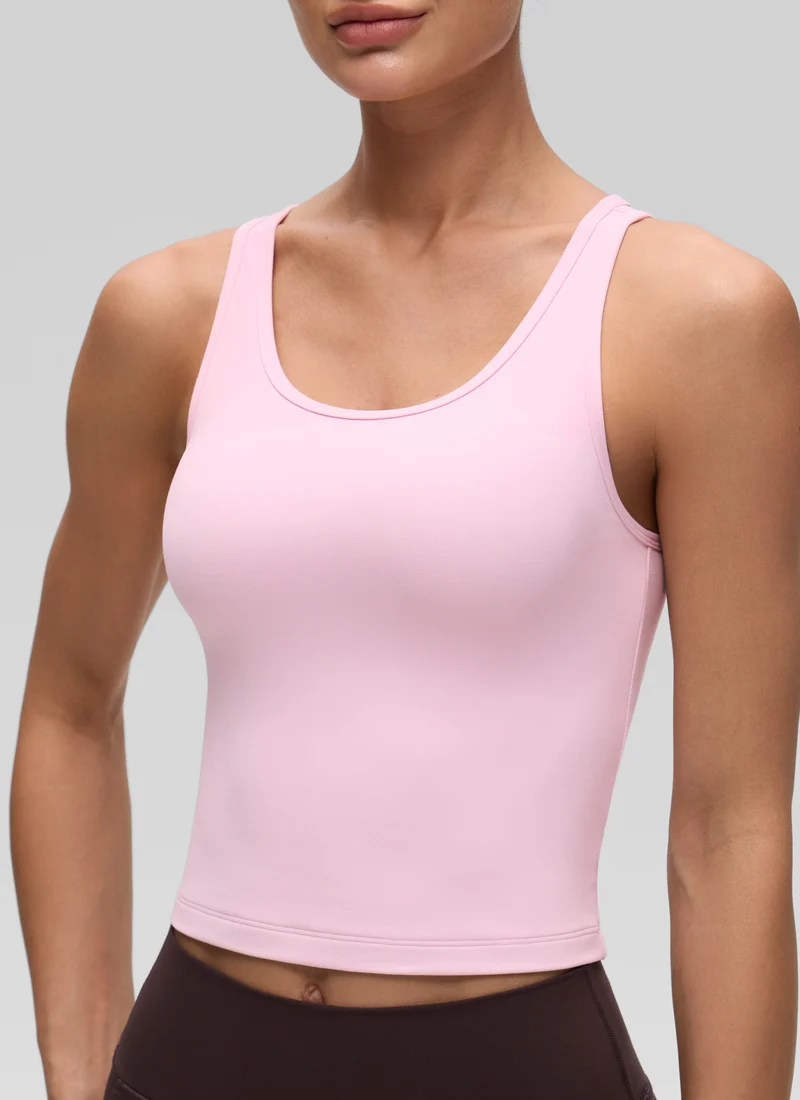 Butterluxe Double Lined Scoop Neck Tank