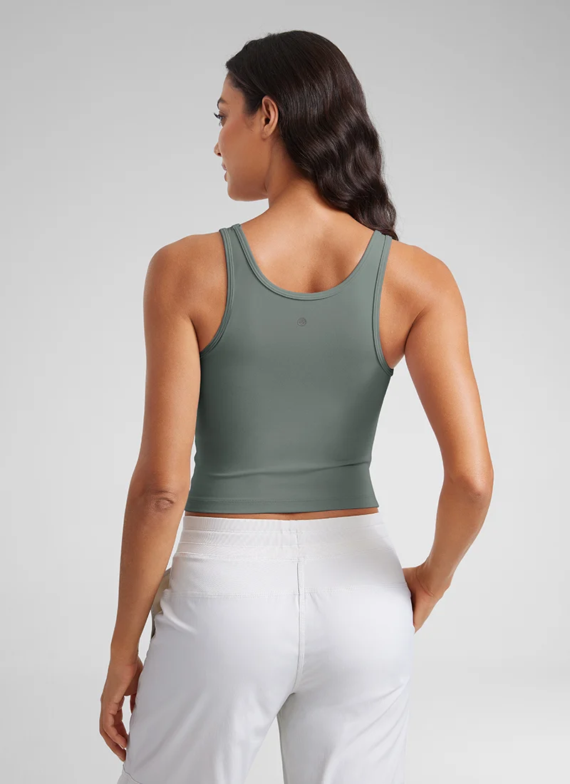 Butterluxe Double Lined Scoop Neck Tank