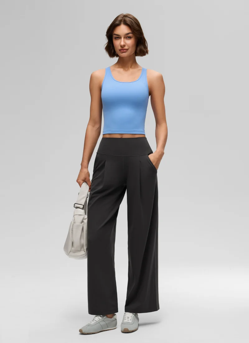 Butterluxe Double Lined Scoop Neck Tank