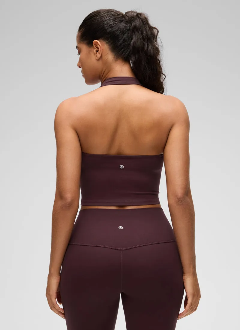 Butterluxe Built in Bra Halter Tank