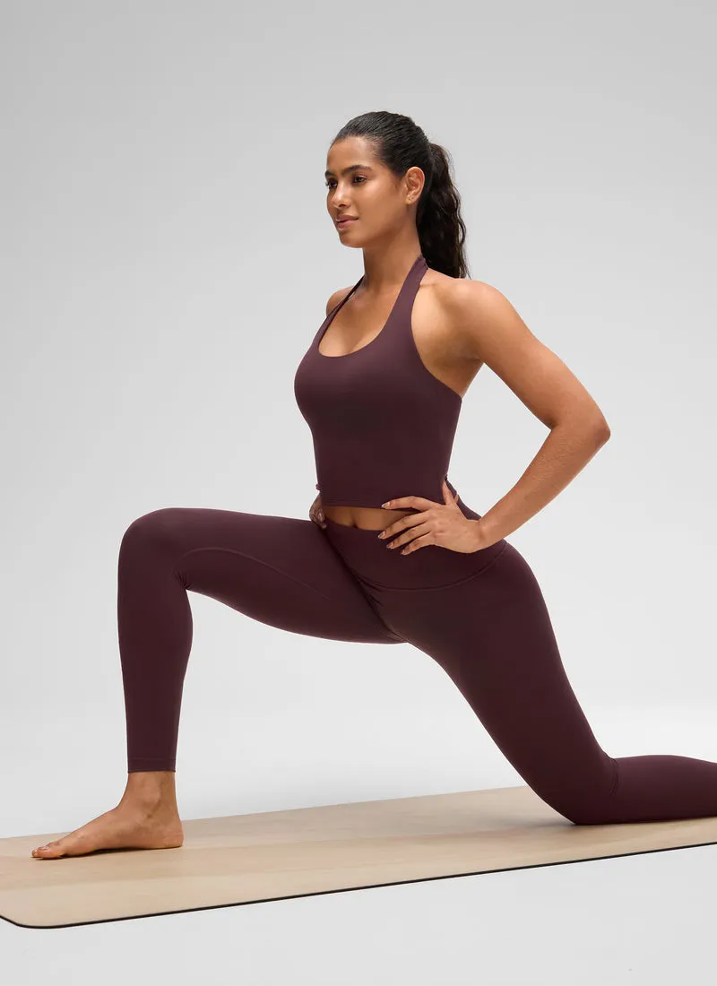 Butterluxe Built in Bra Halter Tank