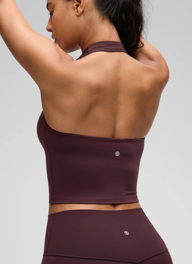 Butterluxe Built in Bra Halter Tank