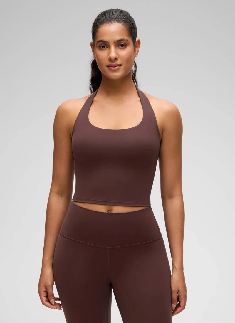 Butterluxe Built in Bra Halter Tank