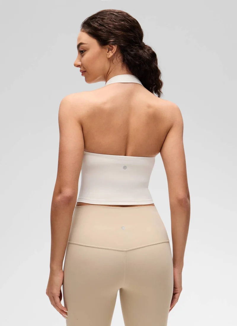 Butterluxe Built in Bra Halter Tank