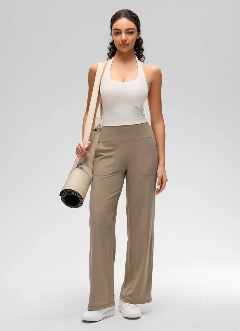 Butterluxe Built in Bra Halter Tank