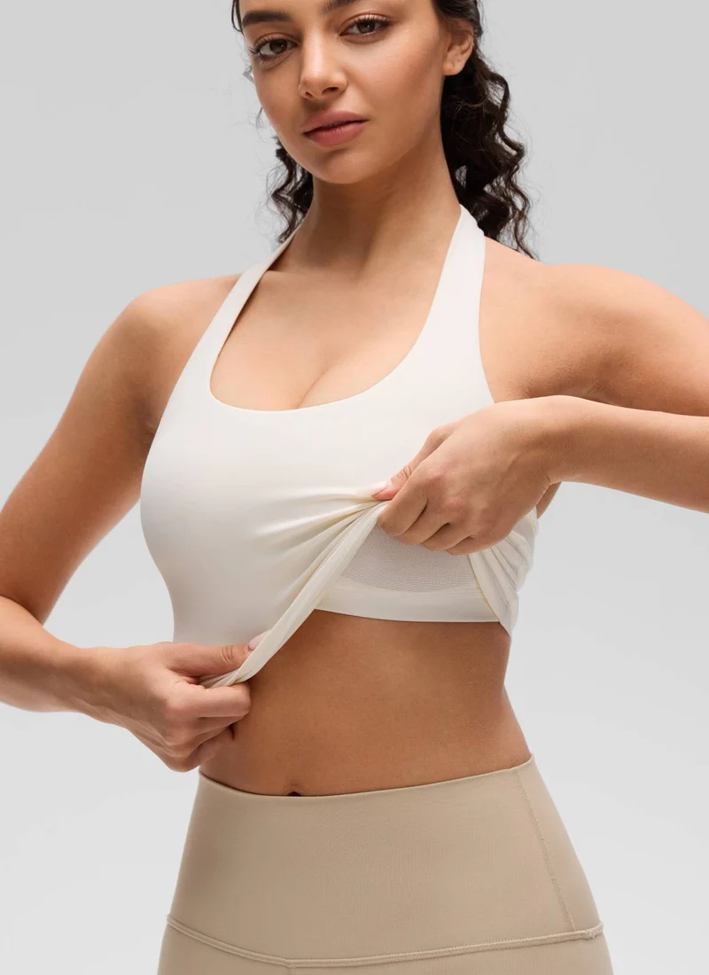 Butterluxe Built in Bra Halter Tank