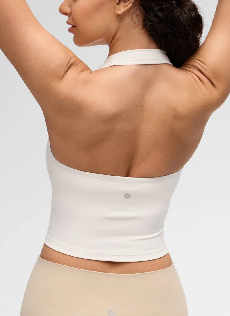 Butterluxe Built in Bra Halter Tank