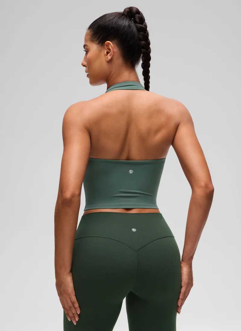 Butterluxe Built in Bra Halter Tank