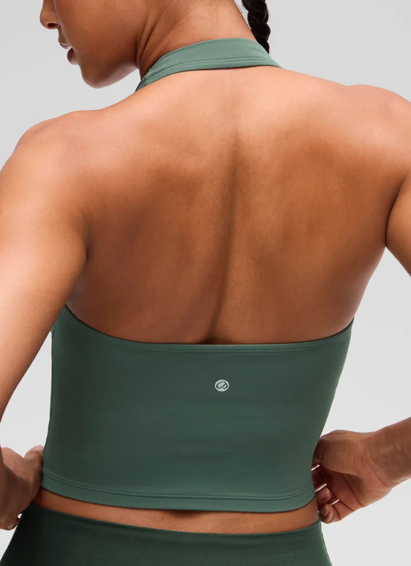 Butterluxe Built in Bra Halter Tank