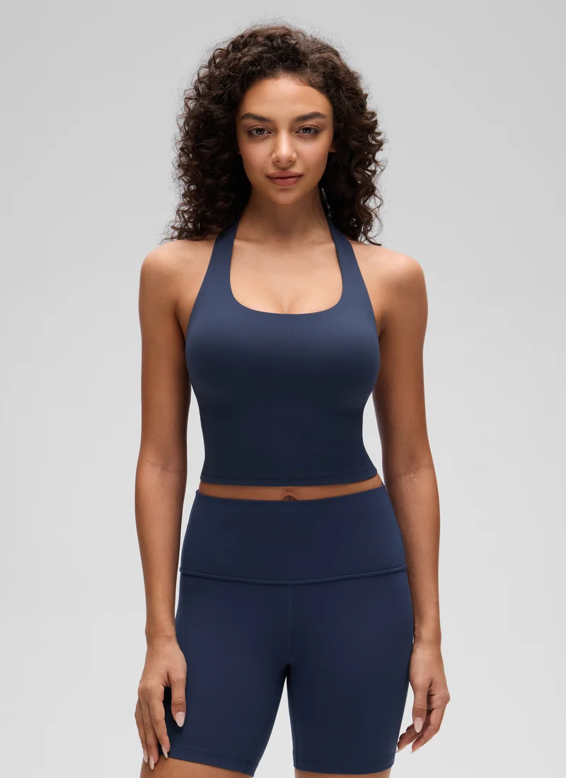 Butterluxe Built in Bra Halter Tank