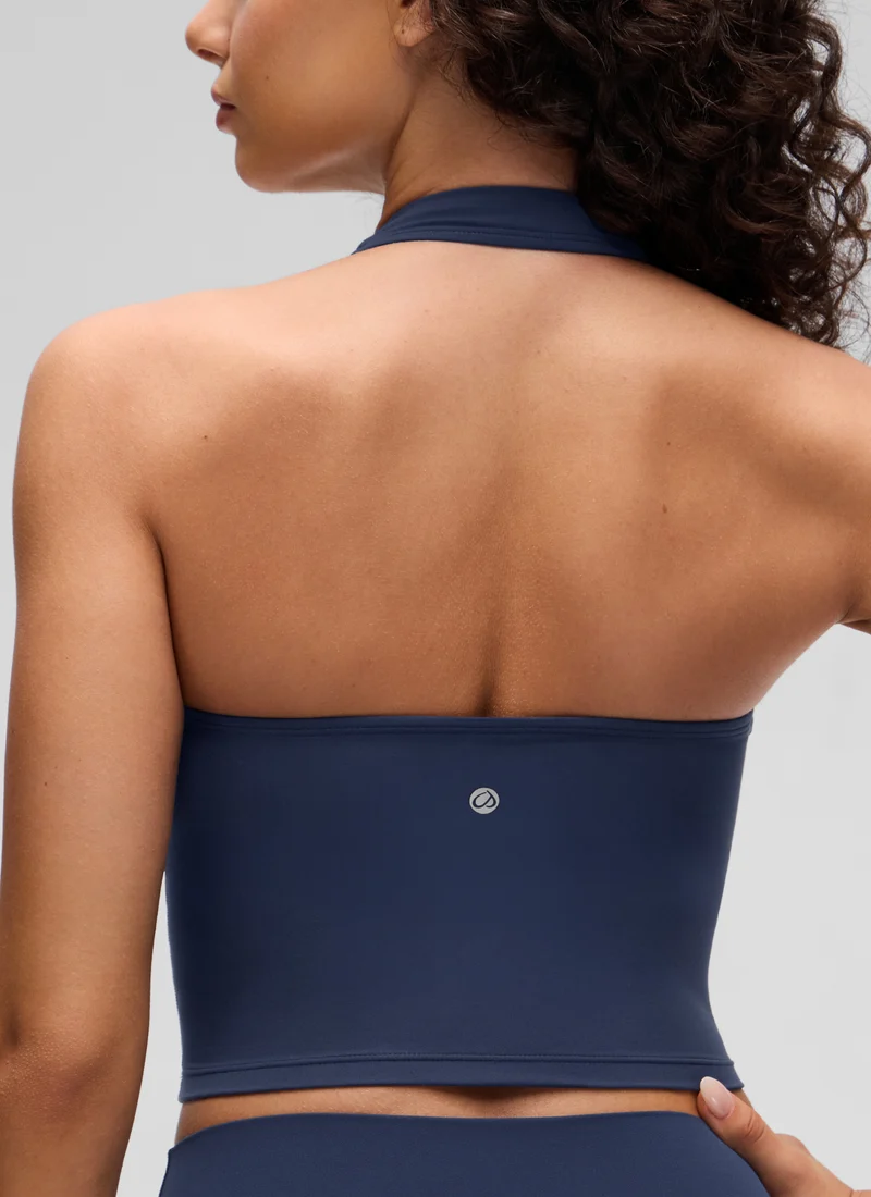 Butterluxe Built in Bra Halter Tank