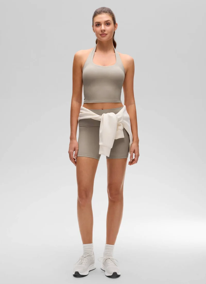 Butterluxe Built in Bra Halter Tank