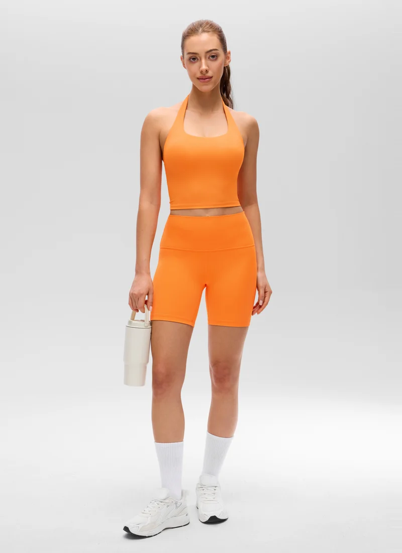 Butterluxe Built in Bra Halter Tank