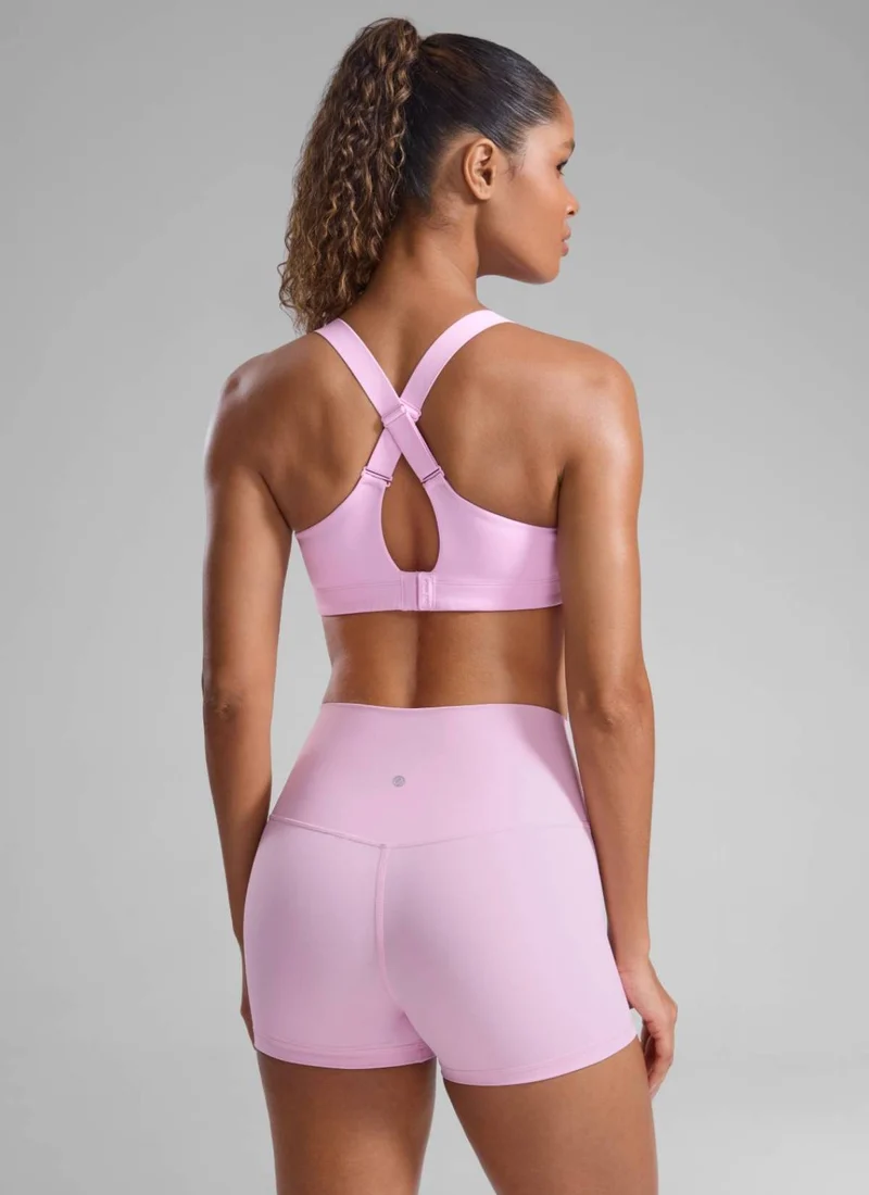 Zip Front High Impact Sports Bra