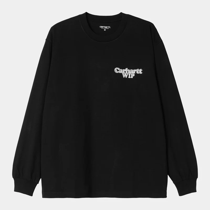 L/S Chain Link T-Shirt White