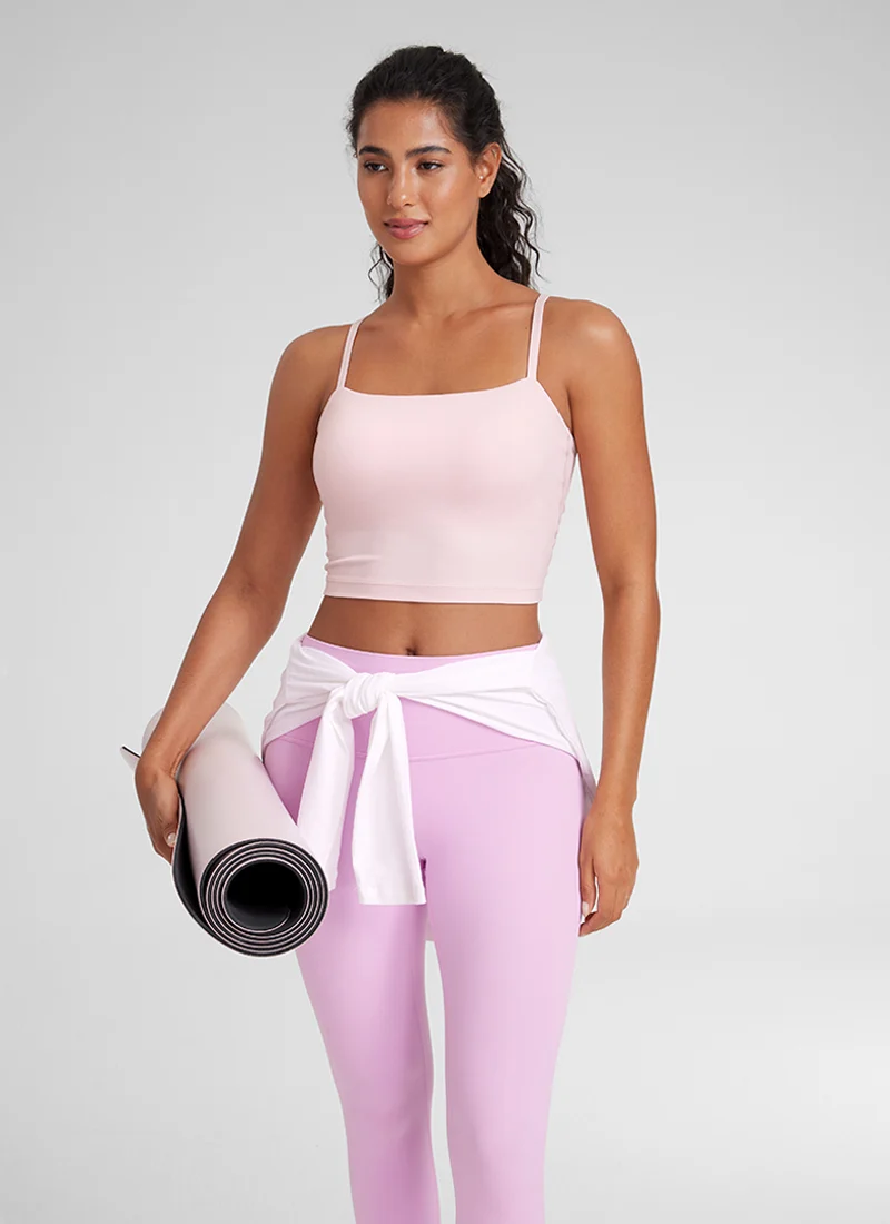 Butterluxe Built in Bra Adjustable Strap Tank