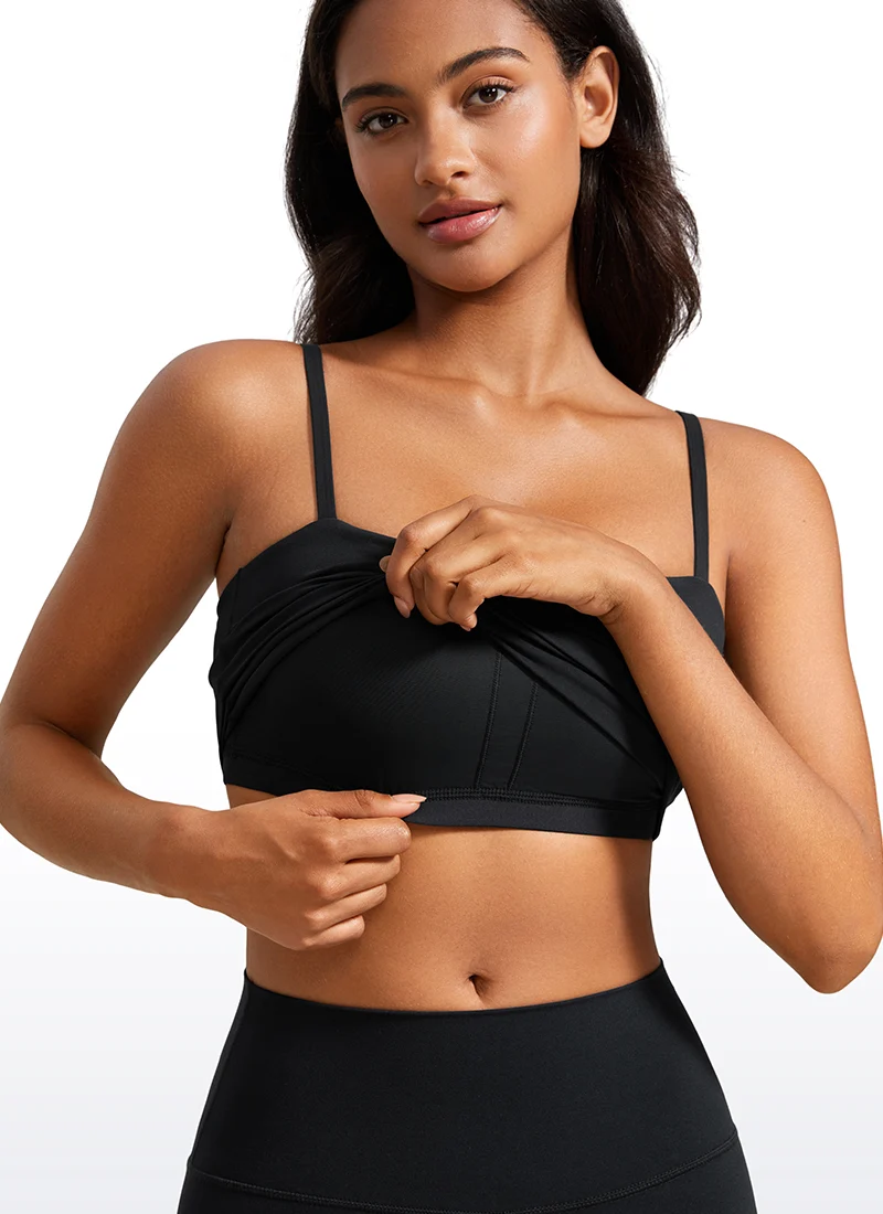 Butterluxe Built in Bra Adjustable Strap Tank