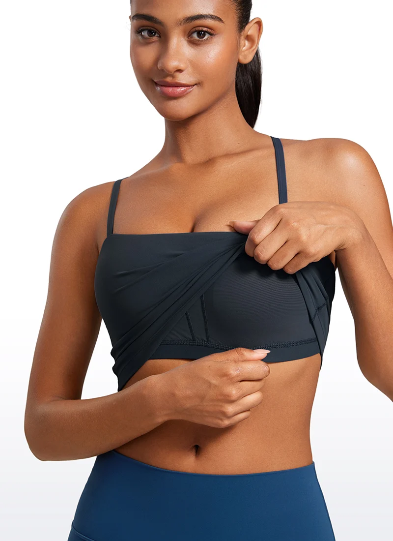 Butterluxe Built in Bra Adjustable Strap Tank