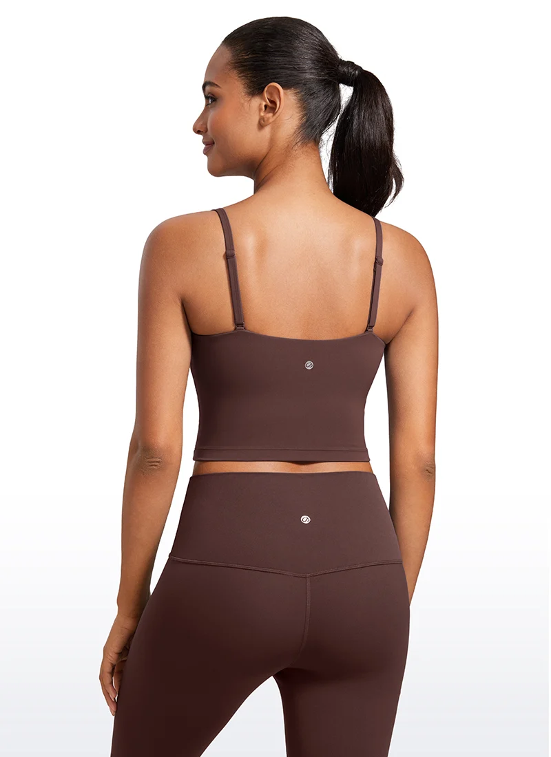 Butterluxe Built in Bra Adjustable Strap Tank